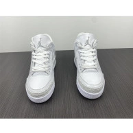 429487-111 'Triple Jordan PS White' Air Retro 3 0808